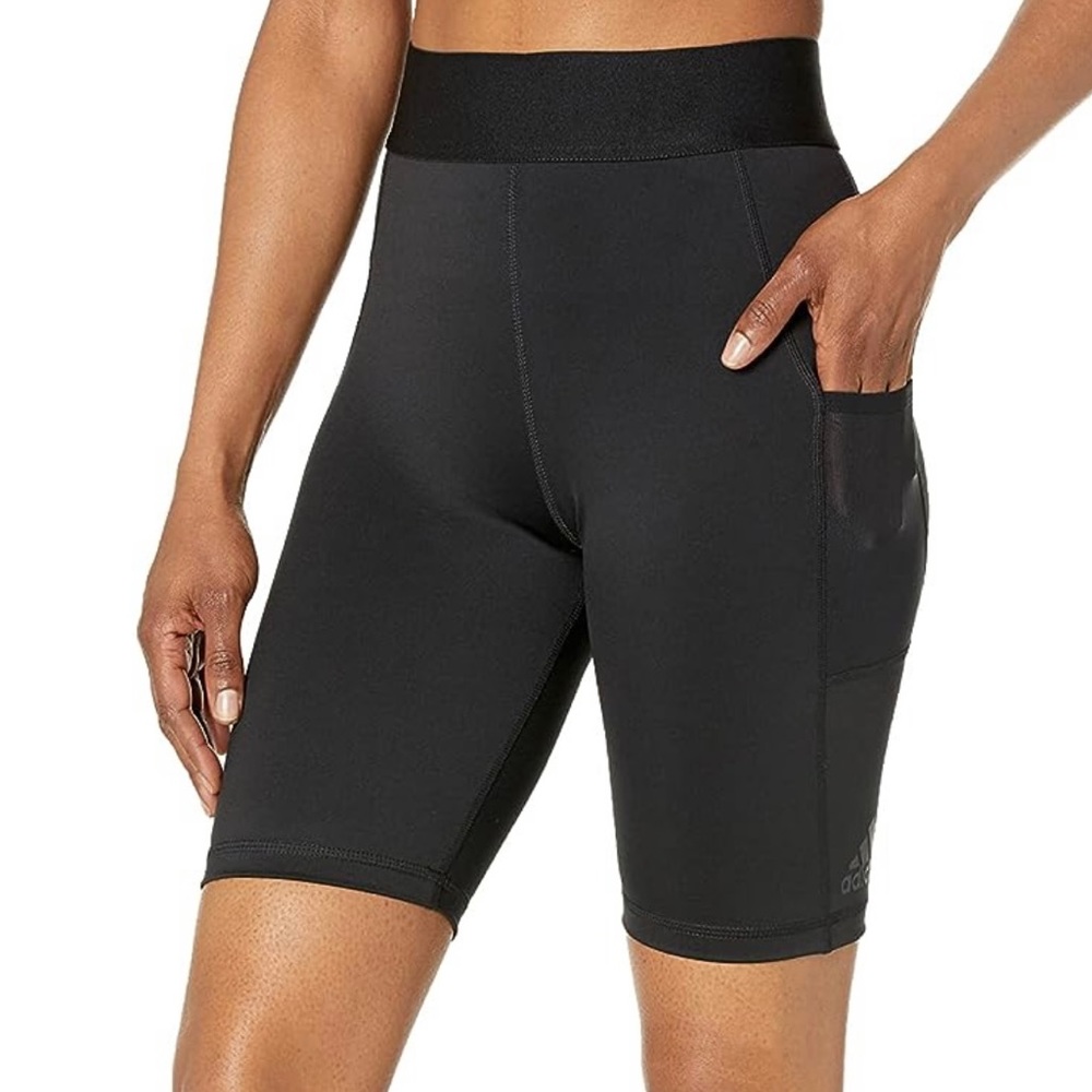 NWT Adidas Women's Techfit Period Proof Biker Short Tight